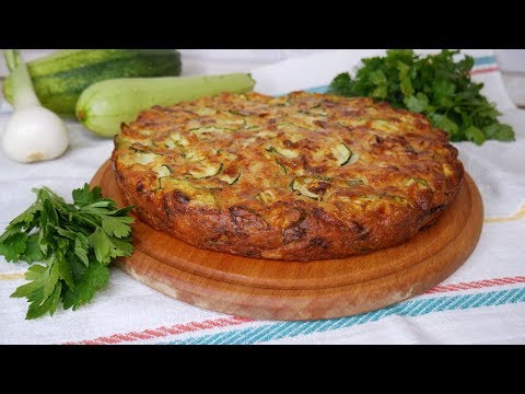 Видео: Пирог из кабачков. Уже неделю готовлю каждый день! | Анна Чижова