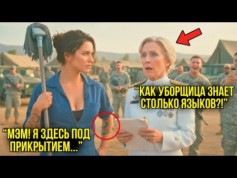 Видео: Адмирал Узнала, Что Уборщица Знает 9 Языков — Она Окаменела, Когда Уборщица Раскрыла Правду