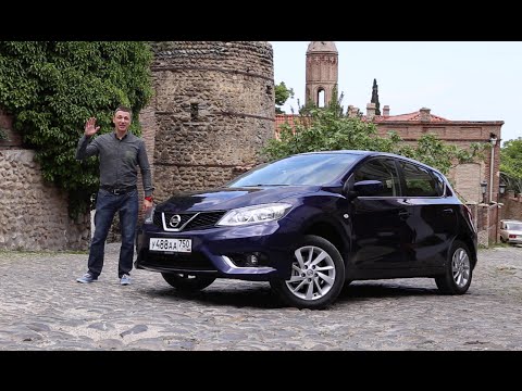 Видео: Тест-драйв Nissan Tiida (2015). Ходовые испытания