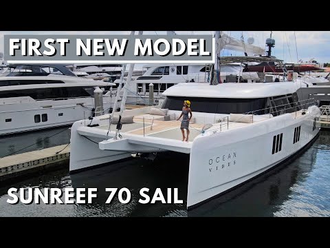 Видео: $ 5 300 000 Экскурсия на роскошном катамаране на яхте SUNREEF 70 SAIL "Ocean Vibes"