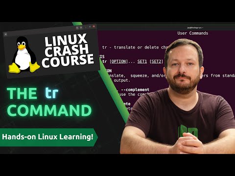 Видео: Ускоренный курс Linux — Команда tr