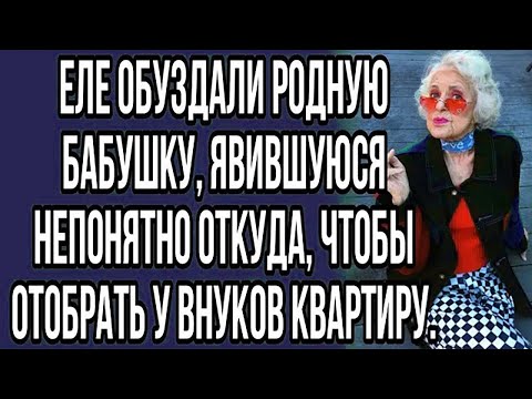Видео: еле обуздали родную бабушку, явившуюся непонятно откуда, чтобы отобрать у внуков квартиру.