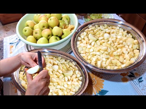 Видео: Готовим яблочное варенье дома.