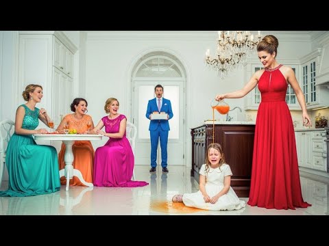 Видео: Девочка в слезах, жестокая мачеха и… миллионер, который появился в самый неожиданный момент