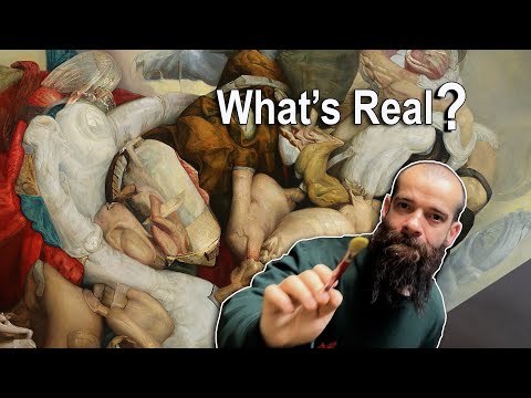 Видео: Что реально? Потенциал изобретения. Живопись и мозговой штурм. Сезар Сантос