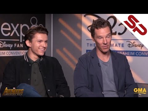 Видео: Позитивное интервью с Томом Холландом и Бенедиктом Камбербэтчом