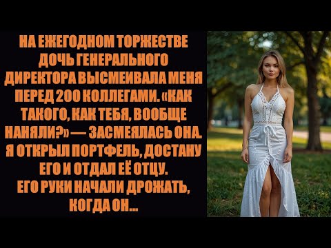 Видео: Дочь генерального директора оскорбила меня на корпоративном мероприятии, но не знала, что это у мен.
