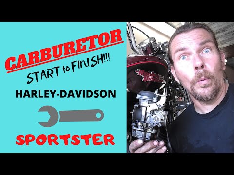 Видео: Полное руководство по ремонту карбюратора Sportster