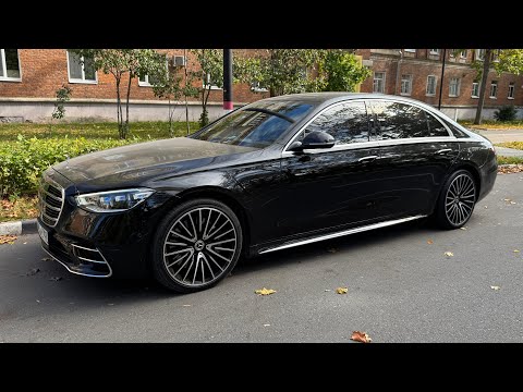 Видео: Тест Драйв Mercedes-Benz S400d-330лс, 2022г, 8.500км, цена 14.500.000 рублей.