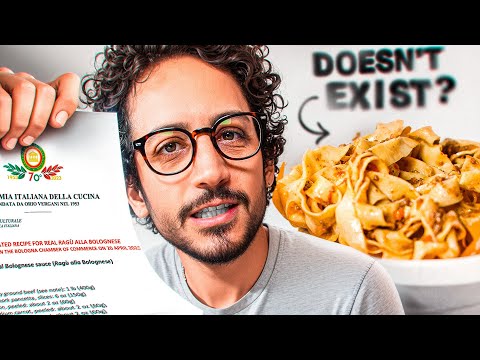 Видео: Спагетти болоньезе не существует! Вот настоящий итальянский рецепт из Болоньи.