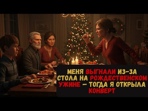 Видео: Меня выгнали из-за стола на рождественском ужине — тогда я открыла конверт