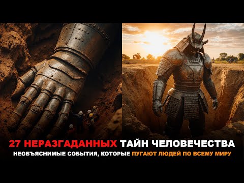 Видео: 27 НЕРАЗГАДАННЫХ ТАЙН ЧЕЛОВЕЧЕСТВА, от которых по коже бегут МУРАШКИ
