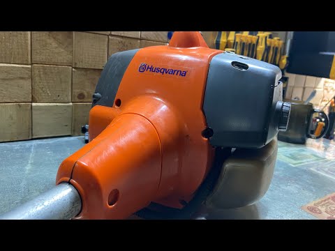 Видео: Husqvarna 128R  не набирает обороты. Поможет ли раскоксовка?