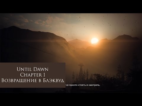 Видео: Возвращение в Блэквуд | Until Dawn №1