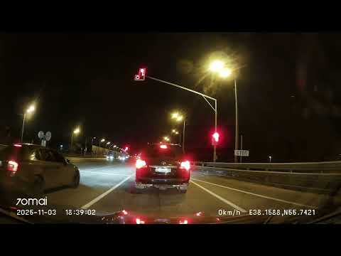 Видео: Driving in Moscow agglomeration: Булгаково - Лефортово 03/11/2025 (timelapse 4x-8x)