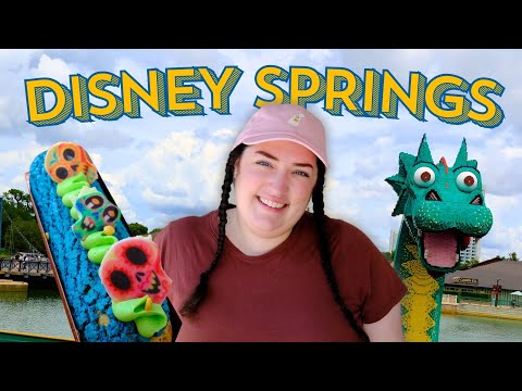 Видео: Что нового в Disney Springs 🎃 | Ангар-бар Джока Линдси и Мир Диснея | Disney World