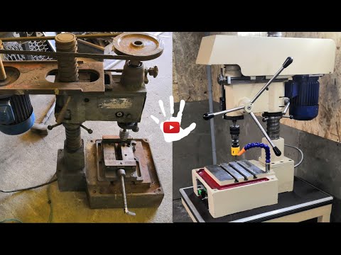 Видео: РЕСТАВРАЦИЯ СВЕРЛИЛЬНОГО СТАНКА 2М112 DRILL PRESS RESTORATION
