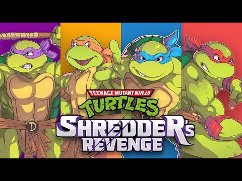 Видео: #25 Teenage Mutant Ninja Turtles:Shredder's Revenge FULL GAME прохождение на двоих ,аркада
