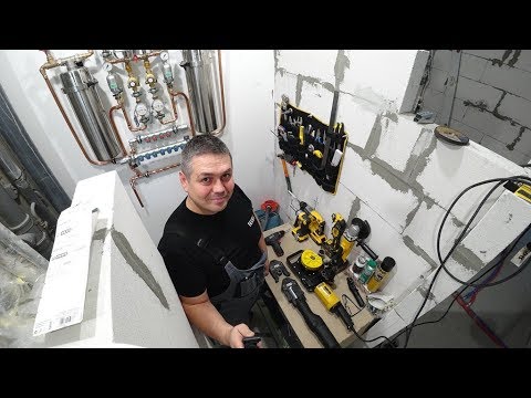 Видео: "ЖК Ривер Парк" Монтаж современного узла ввода ХВС/ГВС в квартире.