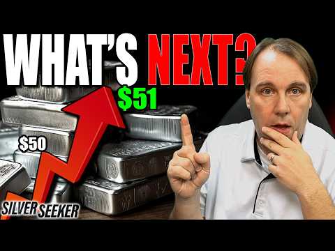 Видео: Серебро СНОВА поднимается до $51?!... Что же дальше?