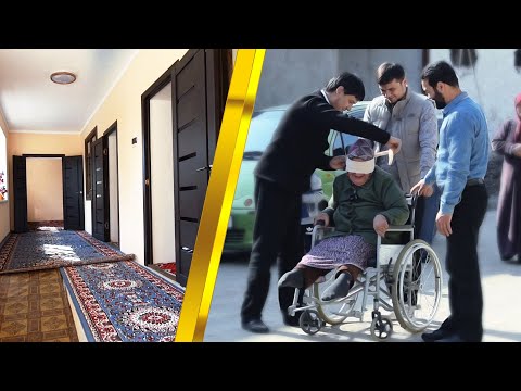 Видео: Ўлмасхон ая янги уйни кўриб нима деди? | Янги уй хадяси!