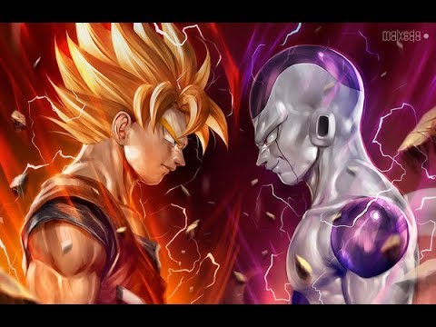Видео: Cон Гоку против Лорда Фризы
