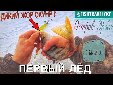 Видео: ВЫПУСК№7(ДИКИЙ ЖОР ОКУНЯ) - ПЕРВЫЙ ЛЁД.Остров Эрбес. Часть 1. ЯКУТИЯ - YAKUTIA.