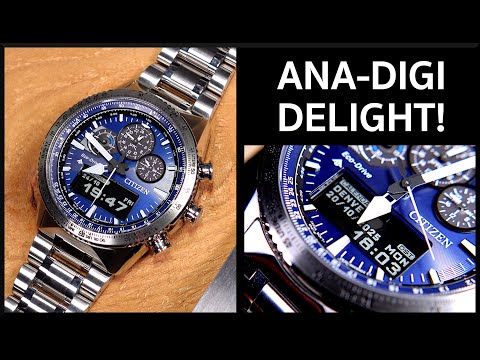 Видео: ЛУЧШИЙ Promaster от Citizen? - Skyhawk JV2000-51L