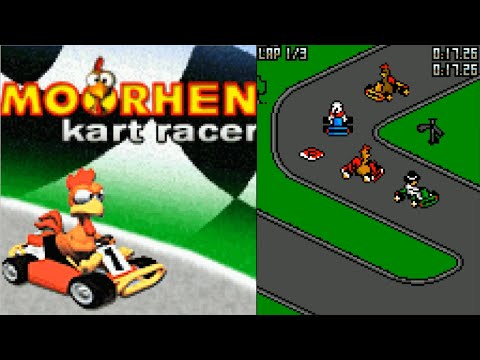 Видео: Moorhen Kart Racer JAVA ИГРА (Mobile Scope AG 2003 год)