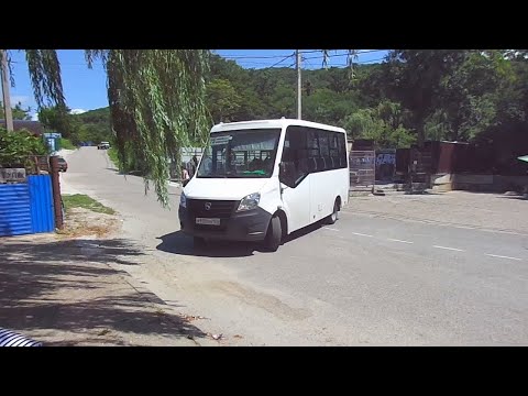 Видео: Автобус №25 (Туапсе). Кладбище - Улица Кронштадтская.
