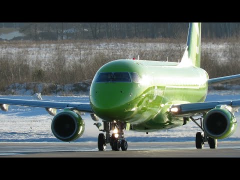 Видео: Embraer E170 - шустрый самолет из солнечной Бразилии.