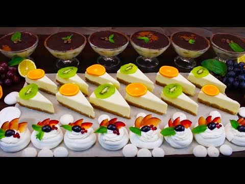 Видео: Готовлю 3 ДЕСЕРТА, которые любят во всем мире, БЕЗУМНО вкусно, Чизкейк Нью-Йорк, Тирамису, Павлова