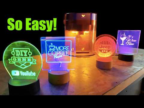 Видео: Простой трюк с лазерной гравировкой для начинающих!