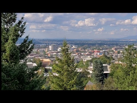 Видео: 🌳Г. Спокен Штат Вашингтон,🦫 Spokane Washington state