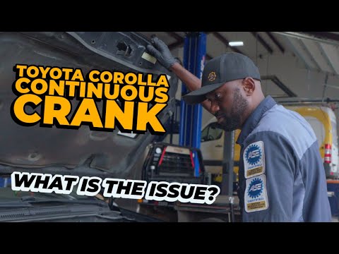 Видео: БЕСКОНЕЧНЫЙ ПУСК! Почему эта Toyota Corolla не заводится?
