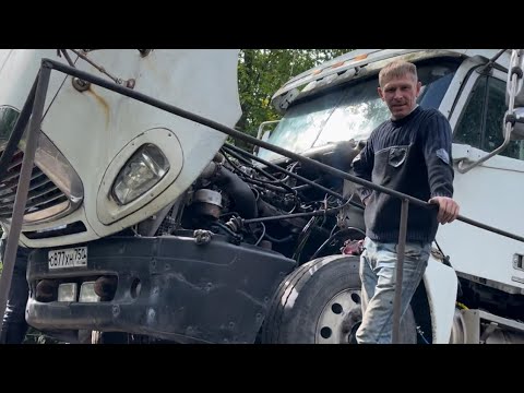 Видео: Detroit Diesel 12.7 запуск,после долгого простоя….