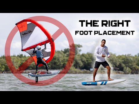 Видео: Правильная постановка стопы | WING FOIL