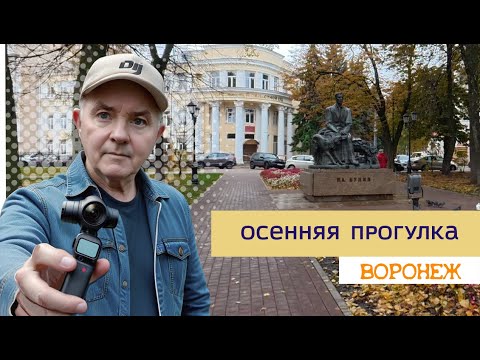 Видео: Осенняя прогулка, Воронеж 20 10 25г