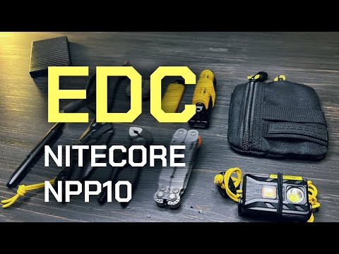 Видео: EDC НАБОР и сумка NITECORE NPP10