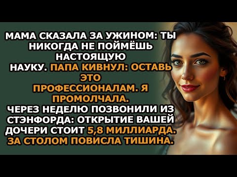 Видео: родители сказали  ты слишком простой для науки'  а потом моё исследование вошло в историю стэнфо