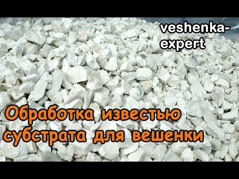 Видео: Холодная обработка субстрата вешенки, приготовление раствора. Белизна, известь, сырье
