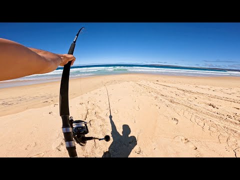 Видео: Рыбалка с пляжа с помощью дрона