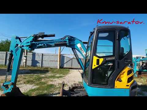 Видео: ПРОДАНО Kubota RX 405.наработка 2270.вес 4 тонны.кабина.глубинометр.весы отл состоянии.В Энгельсе.
