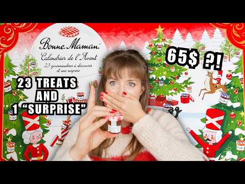Видео: Французский адвент-календарь Bonne Maman за 65 долларов... Стоит ли он того? | Распаковка адвент-...
