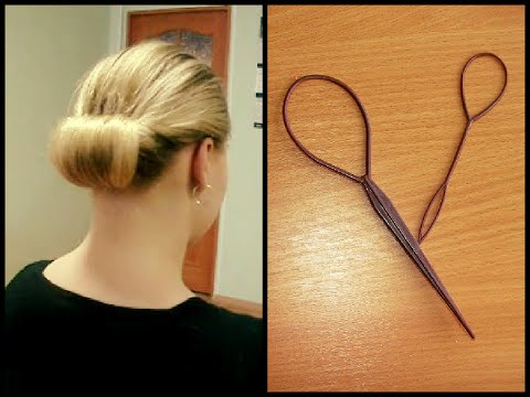 Видео: ЭЛЕГАНТНАЯ ПРИЧЁСКА. видео-урок. ПЕТЛИ. Hair tutorial  Peinado