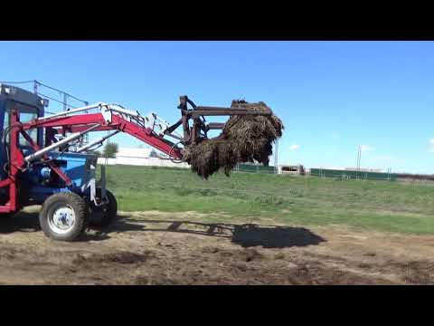 Видео: Испытание вил суровым навозом