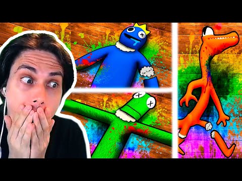 Видео: РАДУЖНЫЕ ДРУЗЬЯ БОЛЕЮТ ?! ОНИ ВЫЖИВУТ ?! - Rainbow Friends Roblox Cartoon Реакция [Reaction]