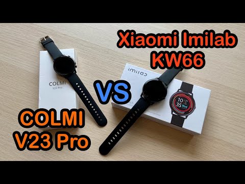 Видео: Xiaomi Imilab KW66 VS COLMI V23 Pro / Сравнительный обзор смарт часов