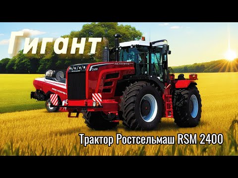 Видео: Трактор Гигант RSM 2400: Надежность, Эффективность, Локализация.