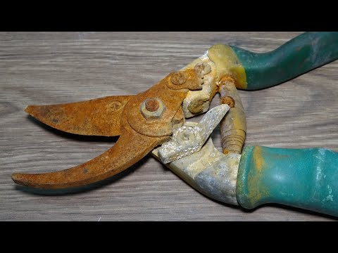 Видео: Реставрация старых секаторов!